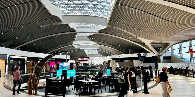 Emirates Airlines FCO Terminal