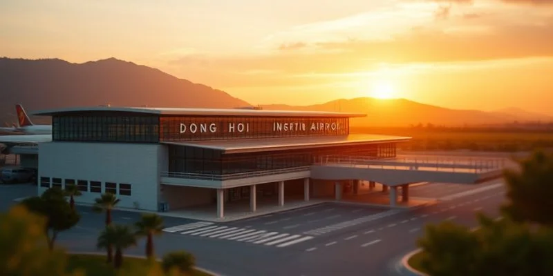 Vietnam Airlines VDH Terminal